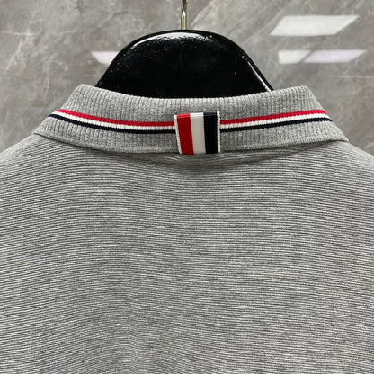 Thom Browne 2025ss Loose polo T-shirt